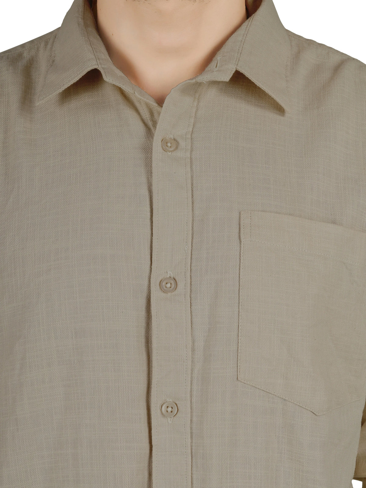 Natural Linen Cotton Blend Cord Set – Driftwood