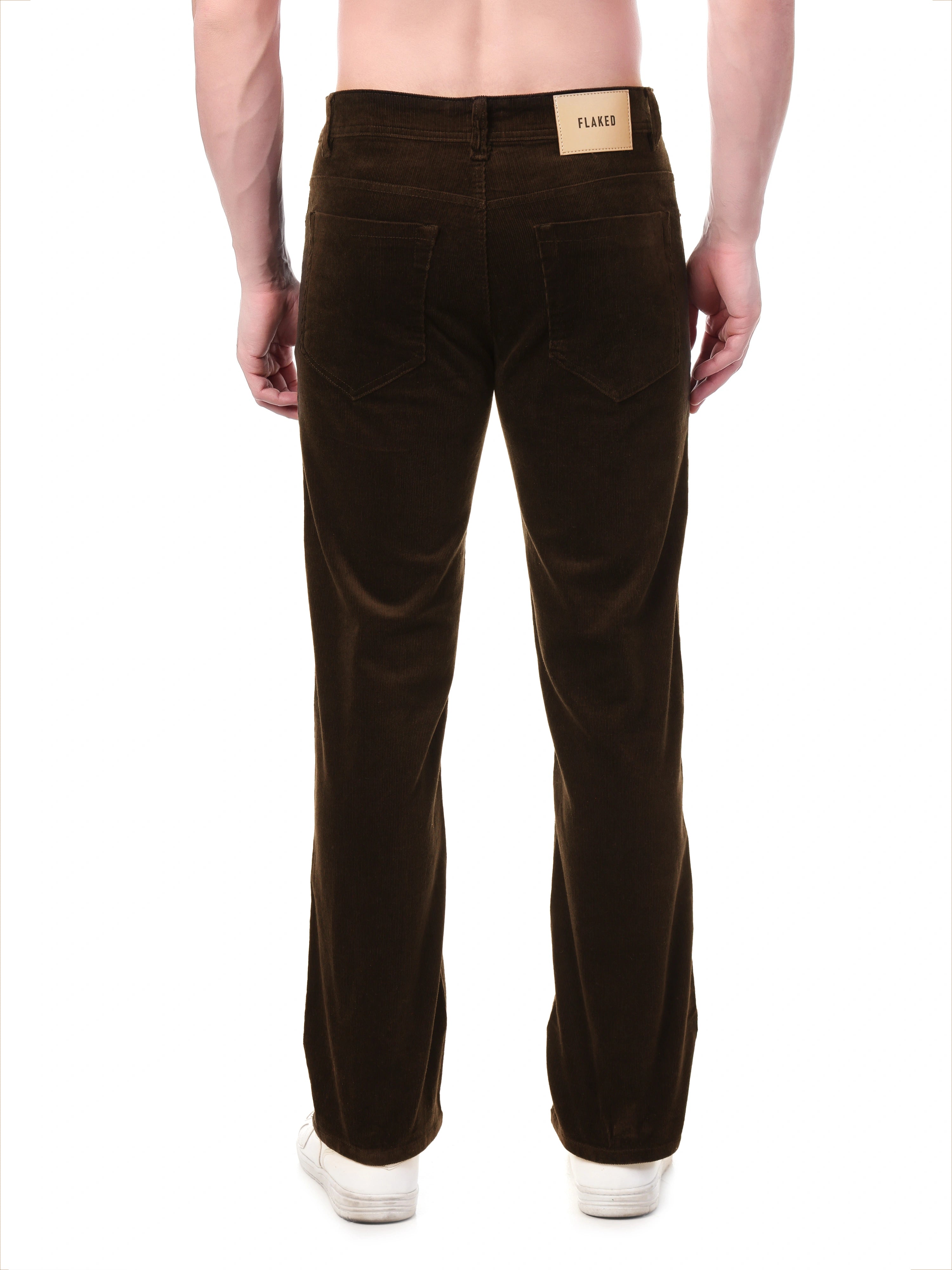 FLAKED corduroy Stright Fit Jeans