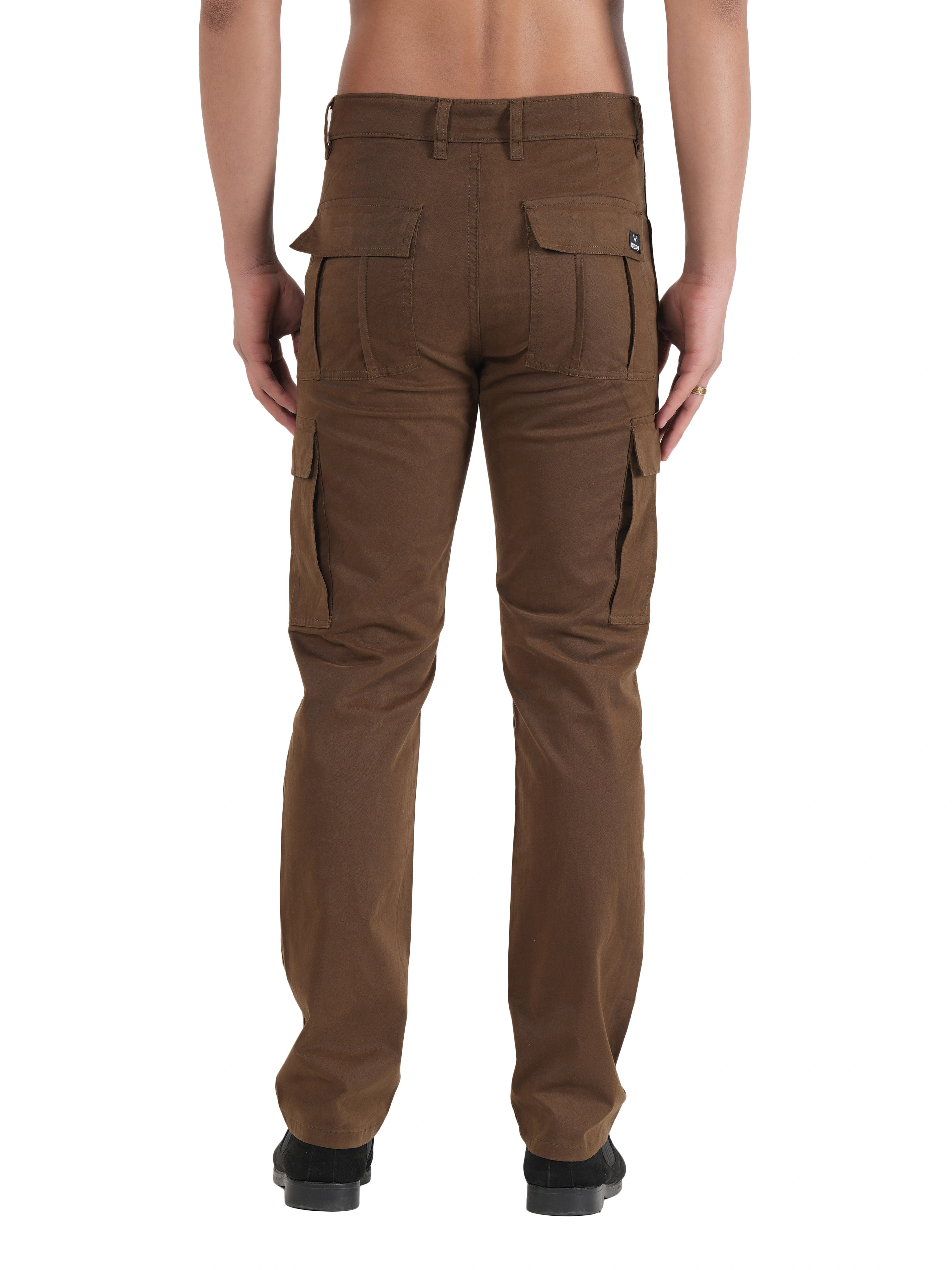 Flaked Copenhagen Forest Olive Regular Fit Cotton Cargo