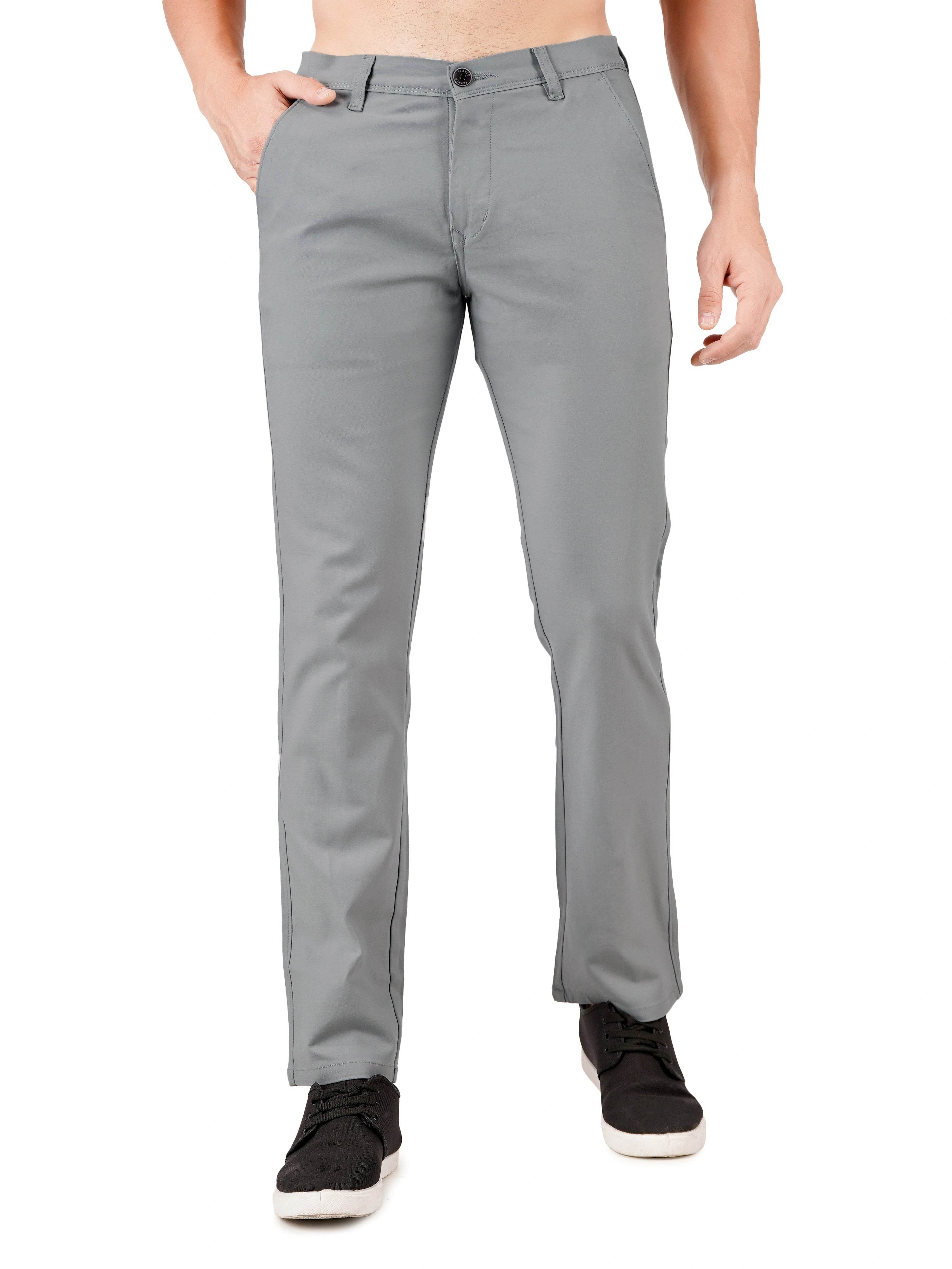 Organic Cotton Regular Fit Stretchable Trouser – Urban Cloud - Flaked