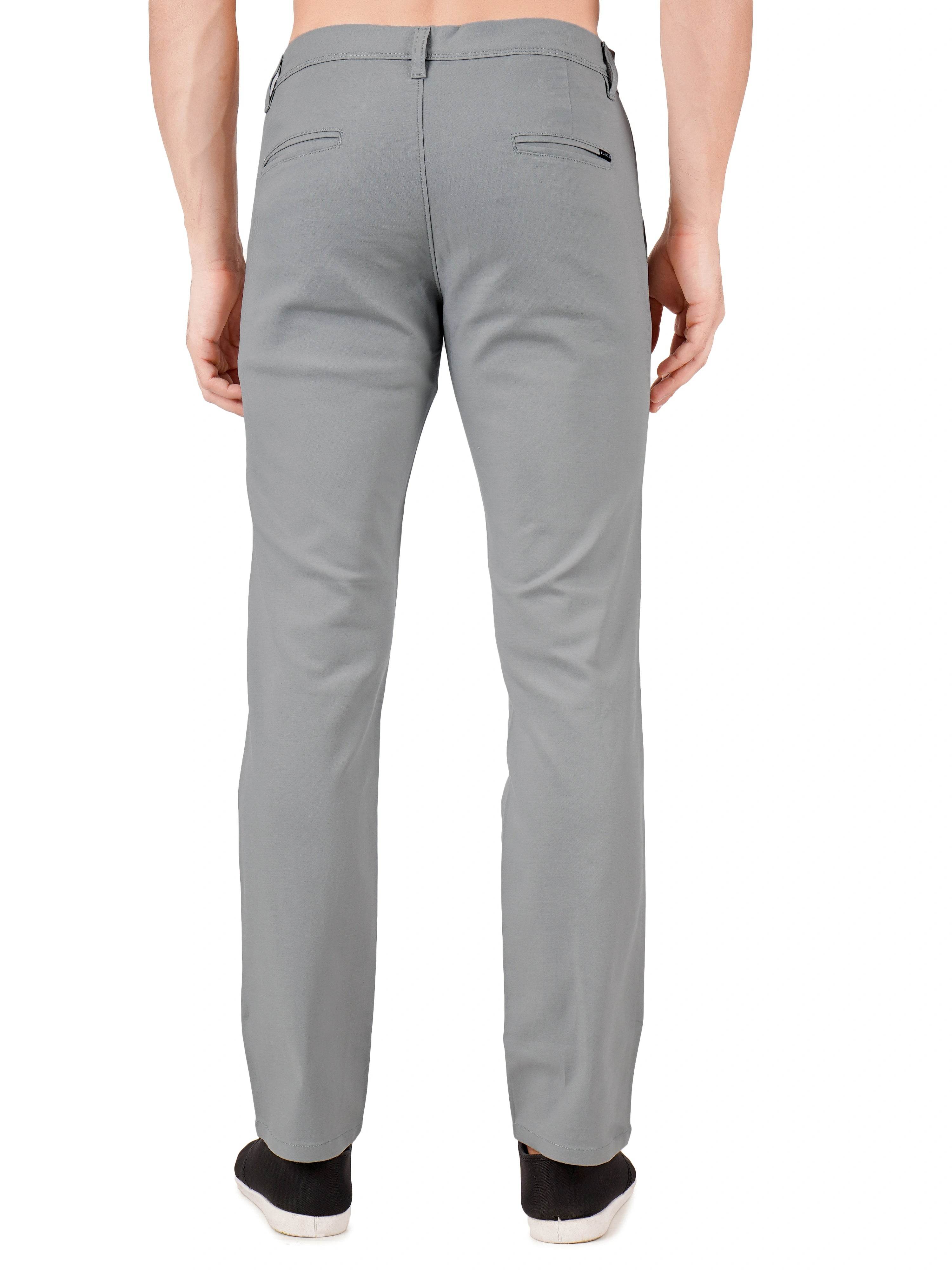 Organic Cotton Regular Fit Stretchable Trouser – Urban Cloud - Flaked