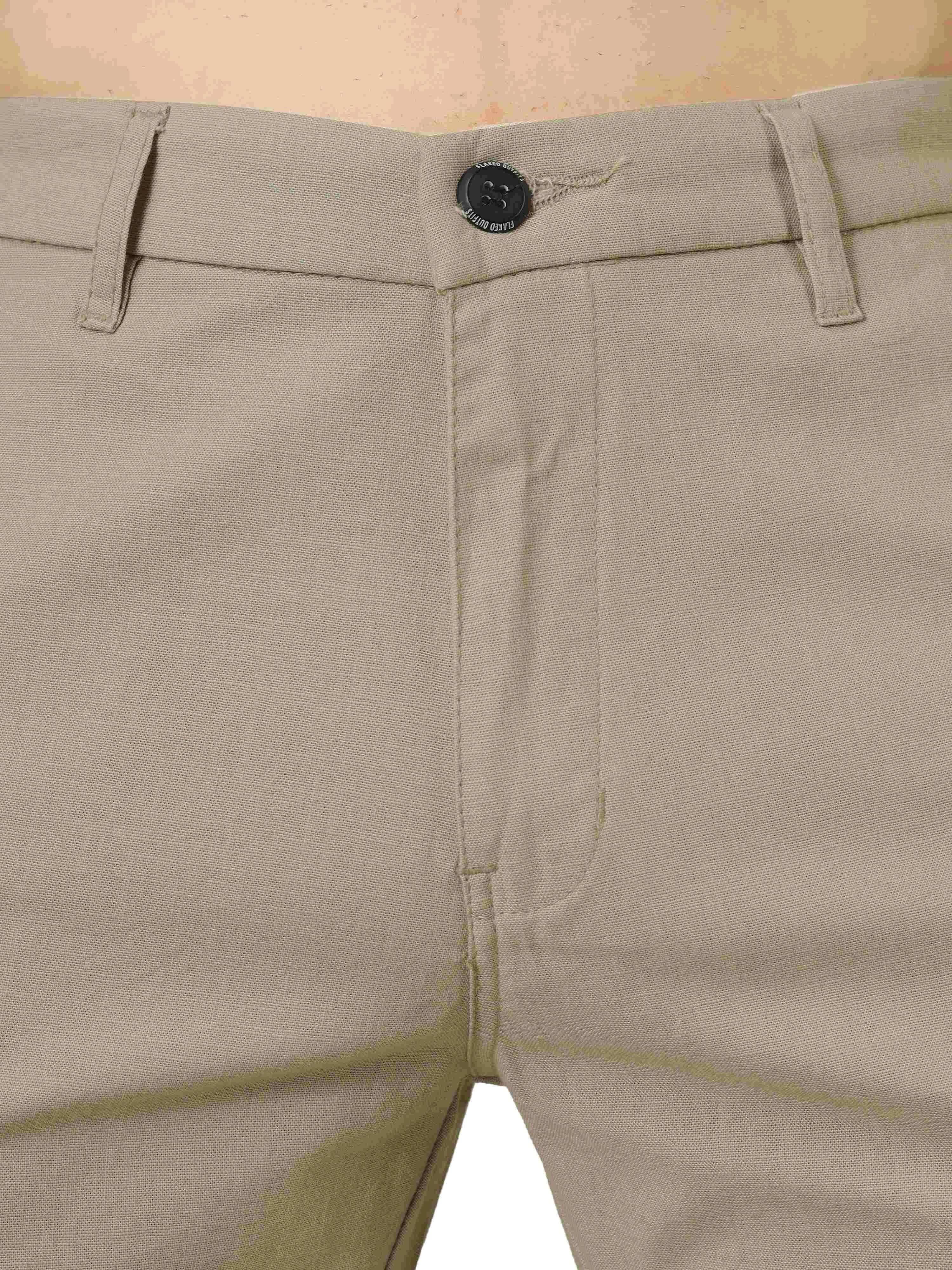 Linen Cargo - Relaxed Fit - Rodeo Dust - Flaked