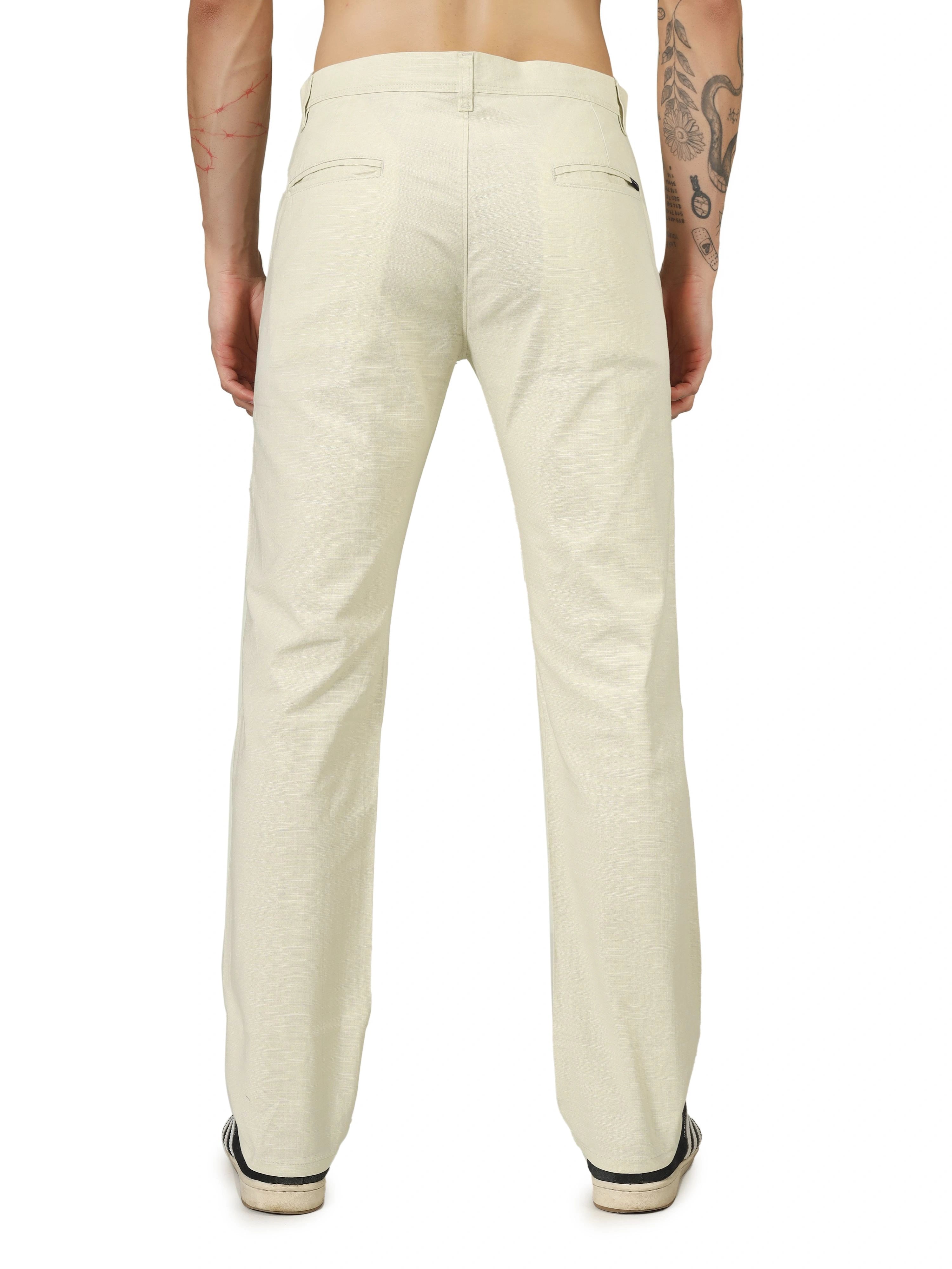 Linen Relaxed Fit Trouser - Light Camel