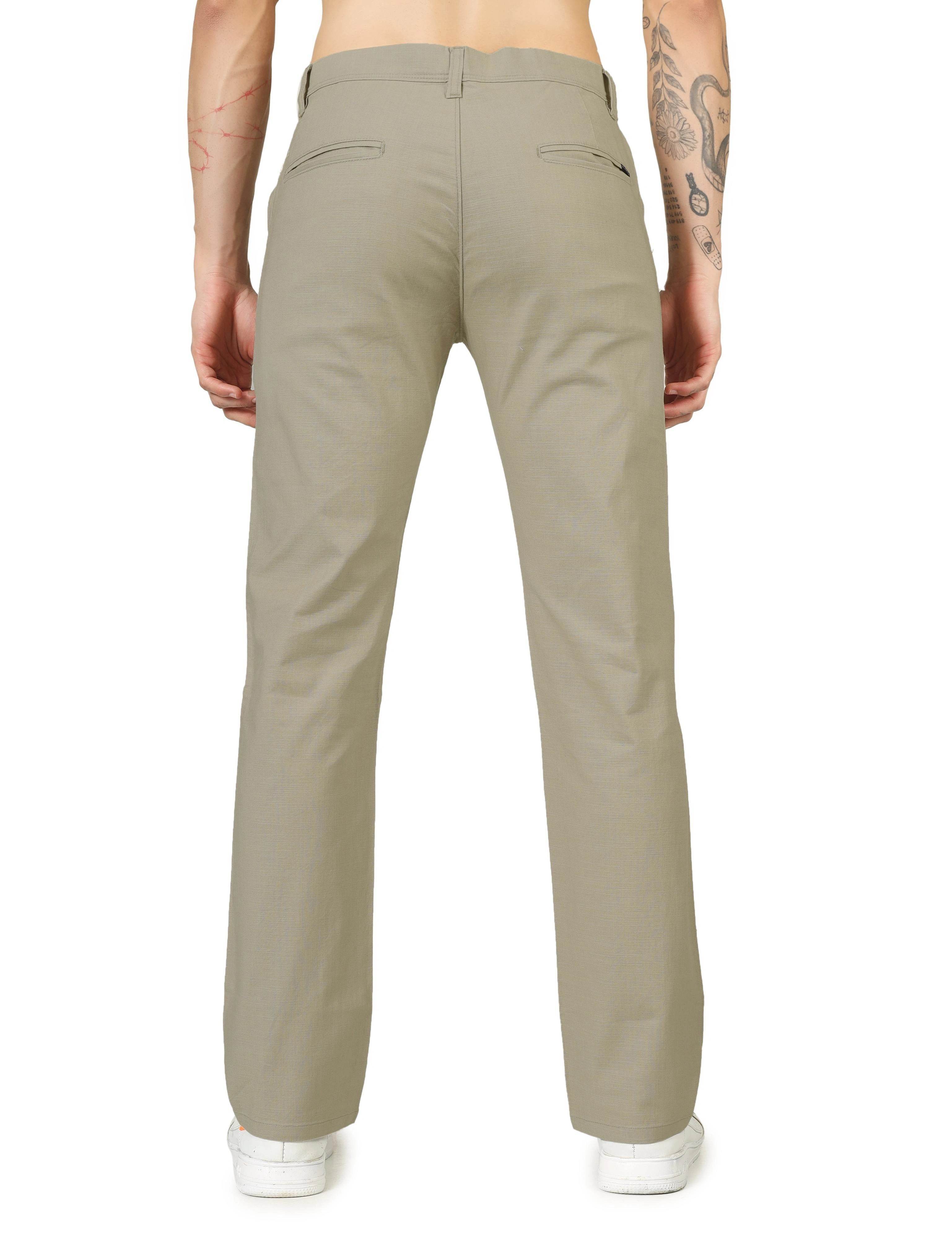 Linen Relaxed Fit Trouser - Rodeo Dust - Flaked