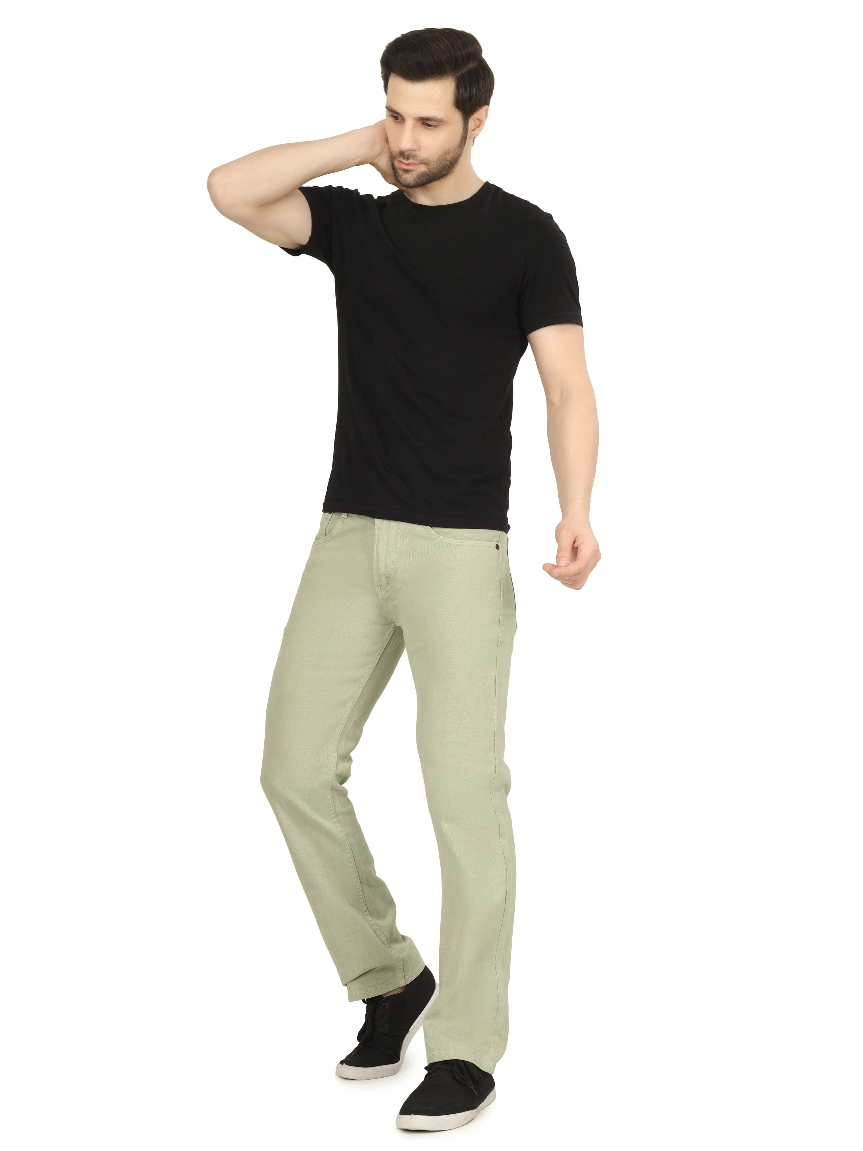 Men’s Relaxed Fit Stretchable Organic Cotton Jeans - Sage Haven