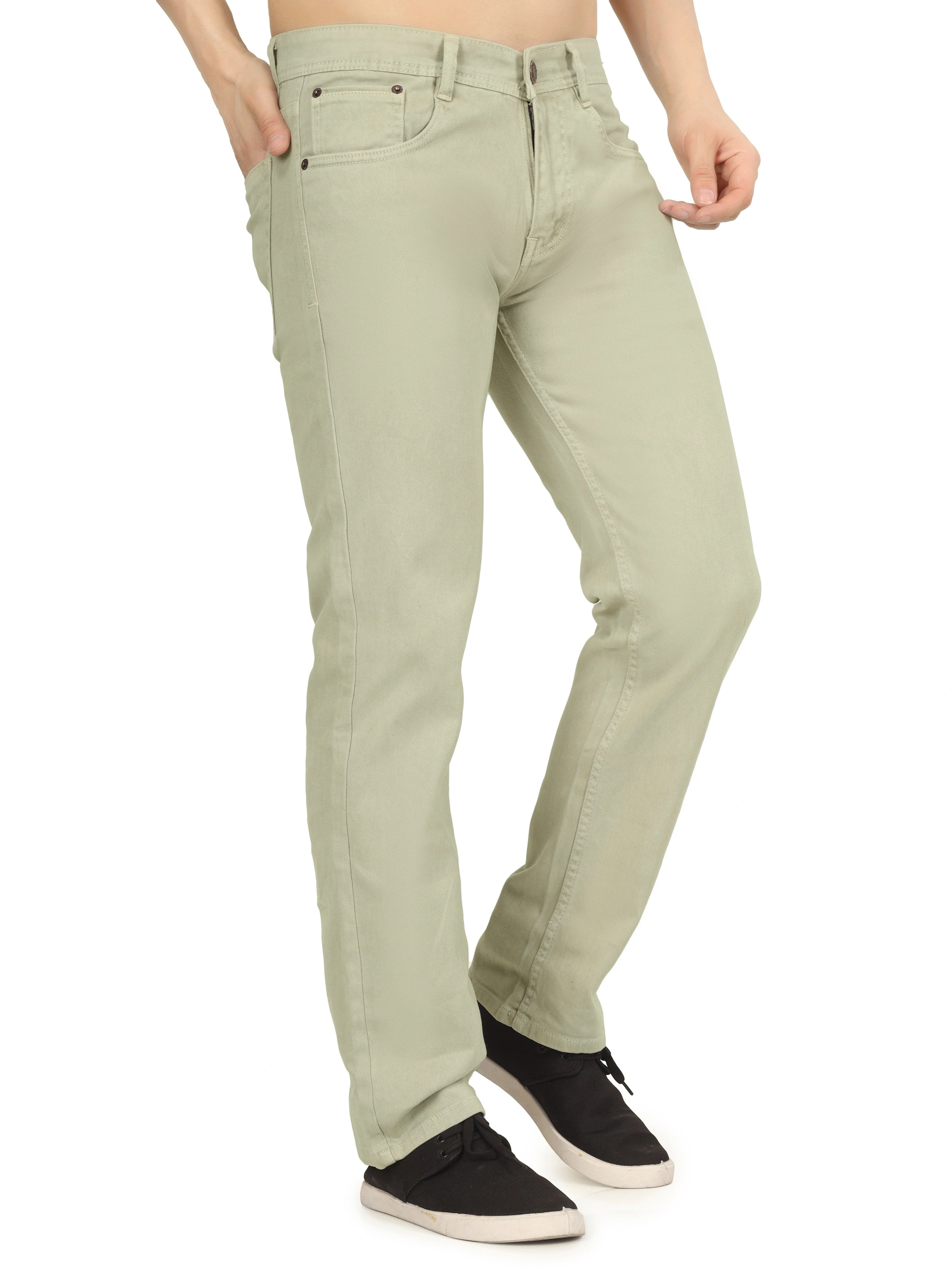 Men’s Relaxed Fit Stretchable Organic Cotton Jeans - Sage Haven