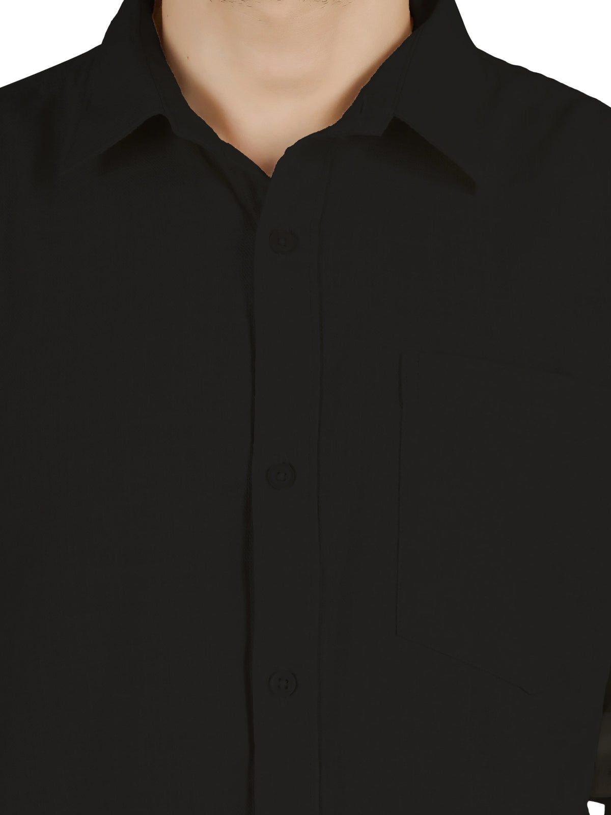 Natural Linen Cotton Blend Cord Set - Obsidian Black