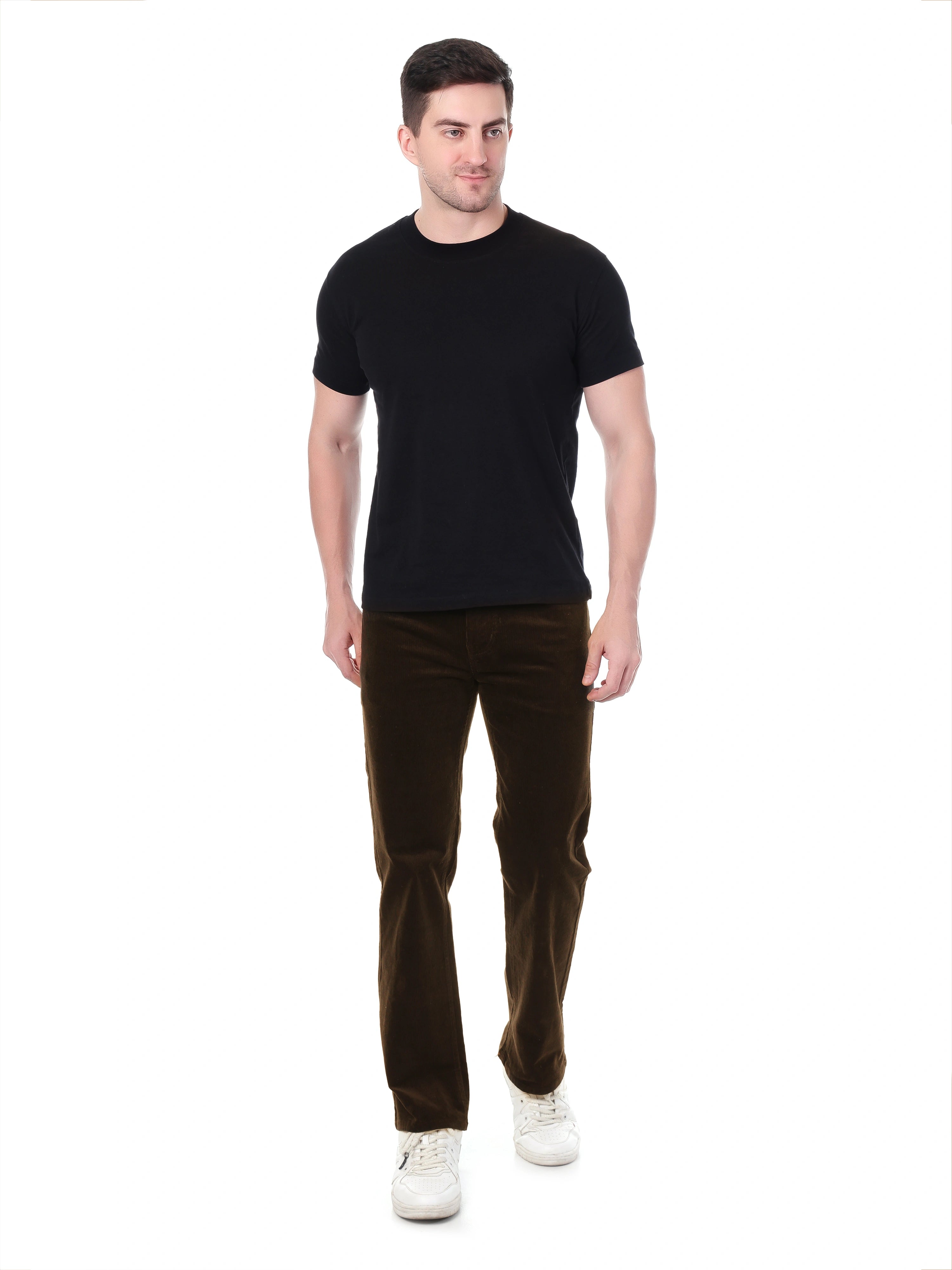 Corduroy Stright Fit Jeans