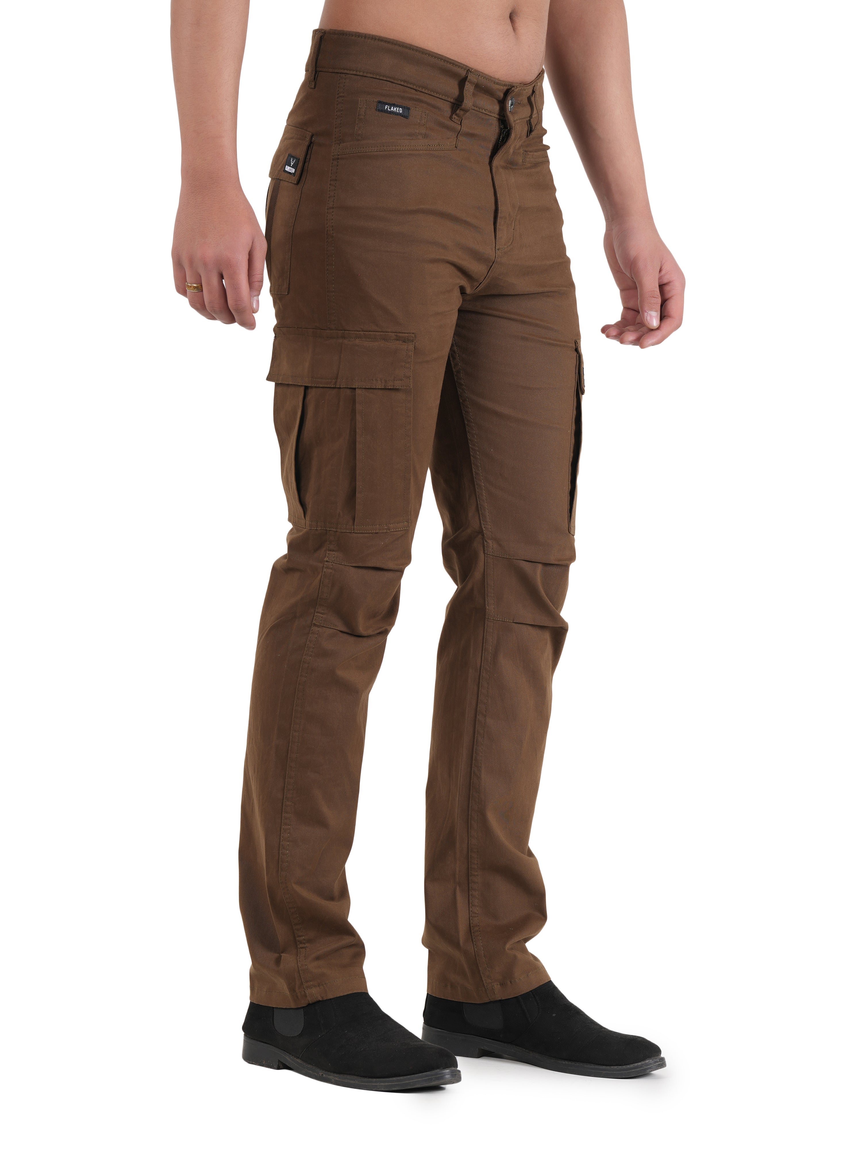 Copenhagen Forest Olive Regular Fit Cotton Cargo