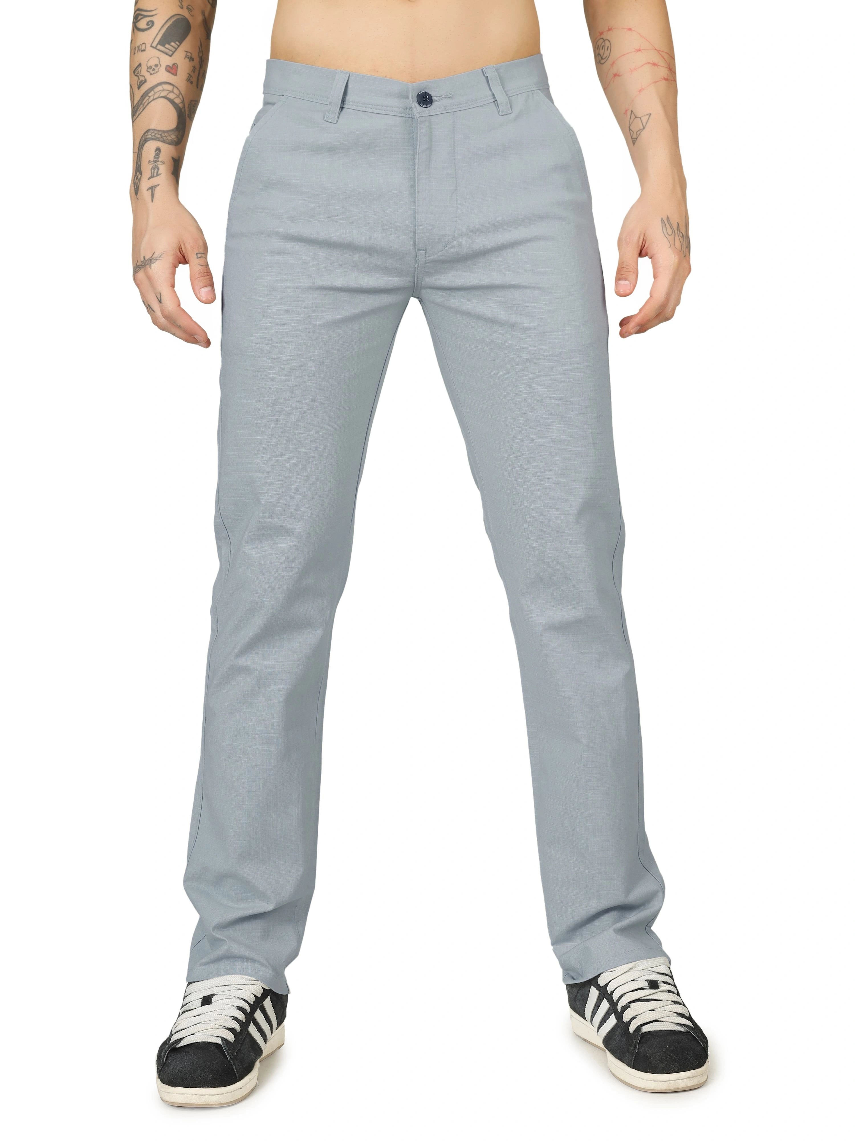 Linen Relaxed Fit Trouser - Foggy Grey