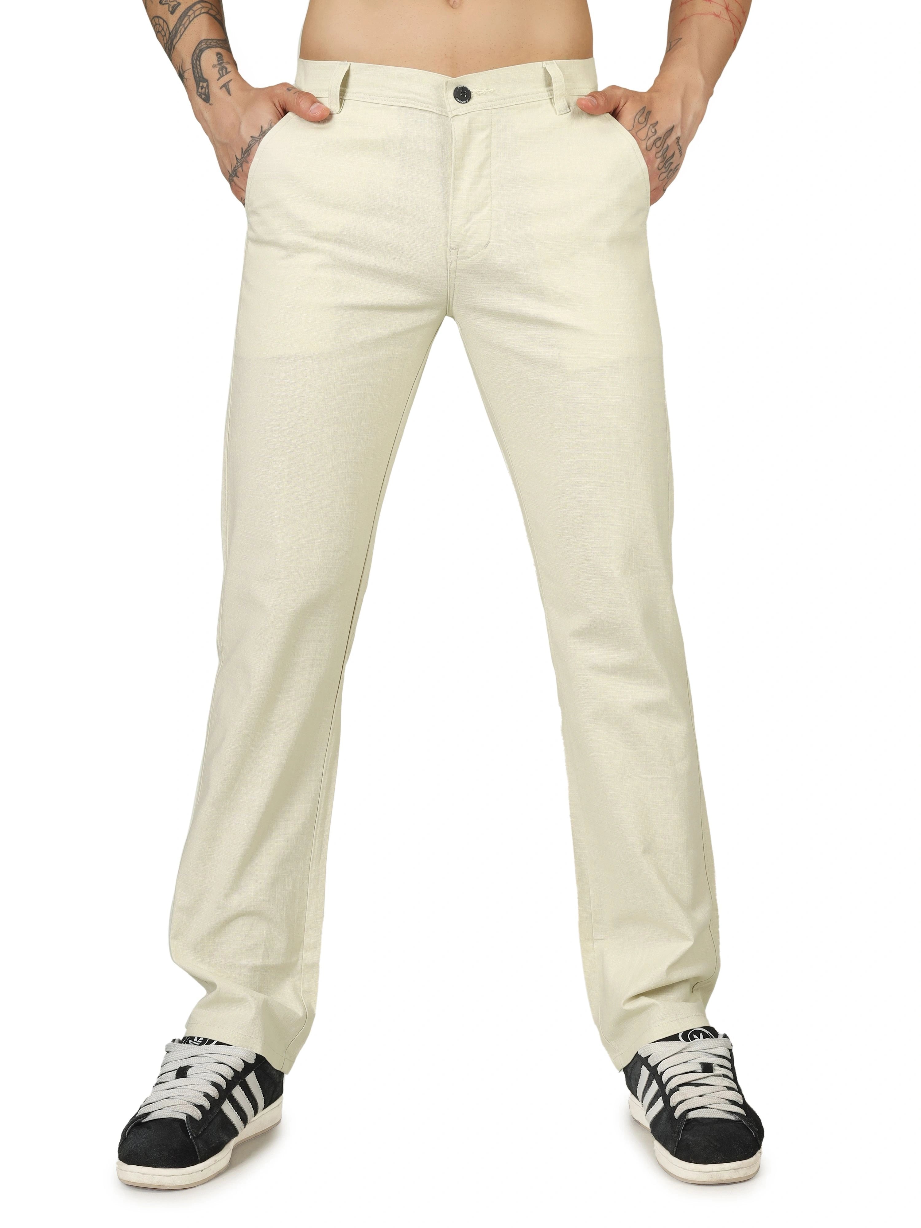 Linen Relaxed Fit Trouser - Light Camel