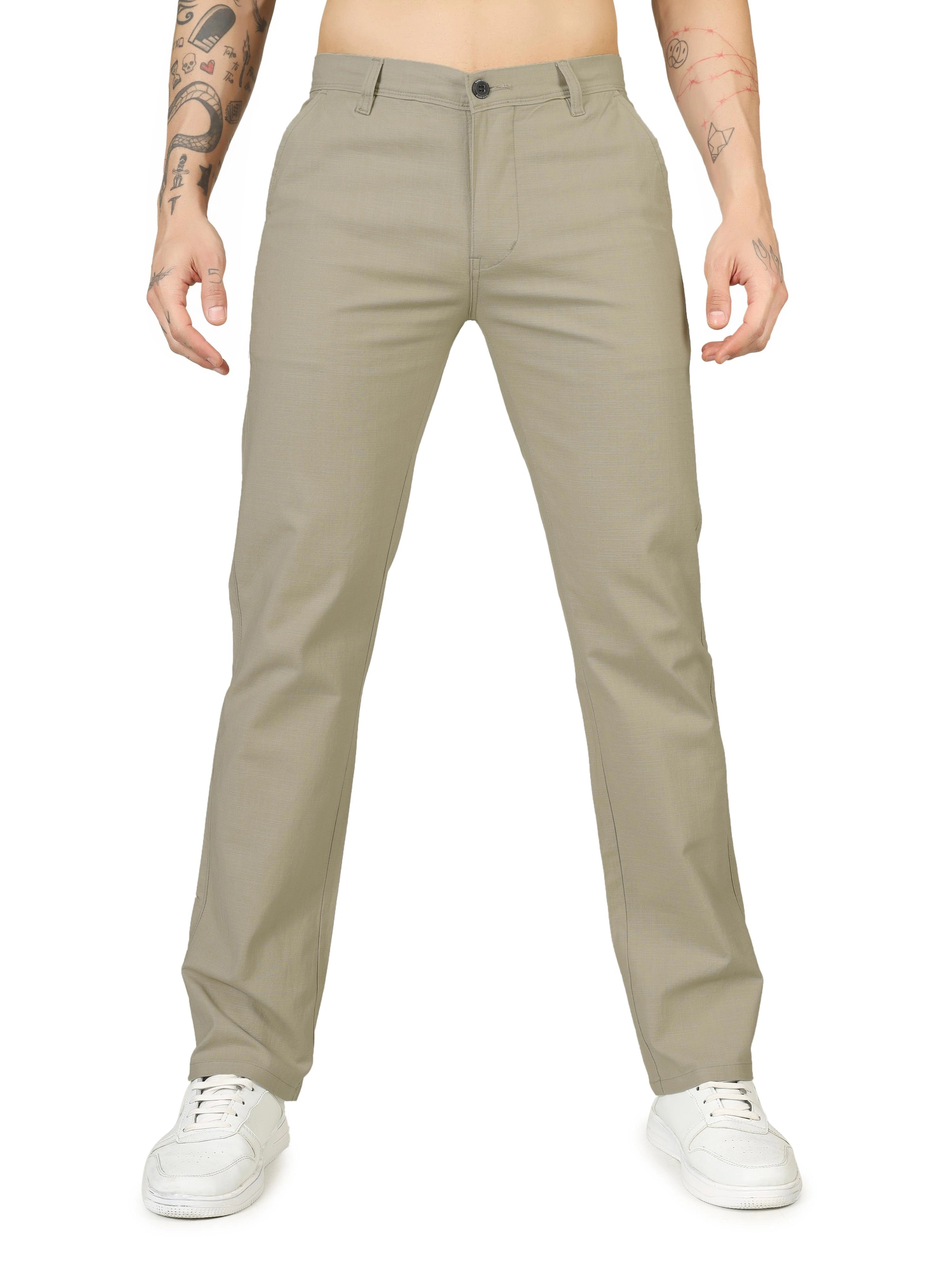Linen Relaxed Fit Trouser - Rodeo Dust