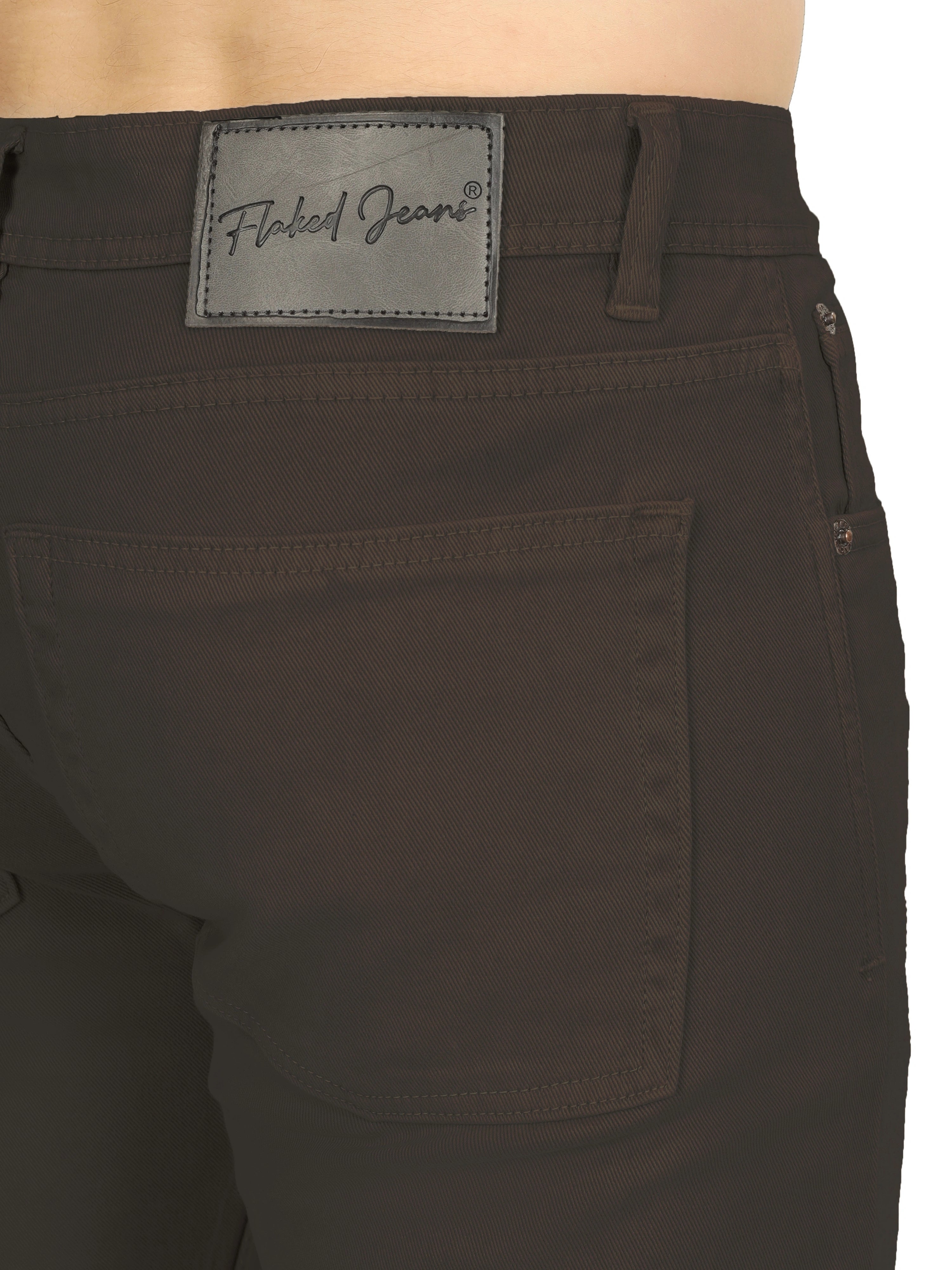 Men’s Relaxed Fit Stretchable Organic Cotton Jeans - Dark oak