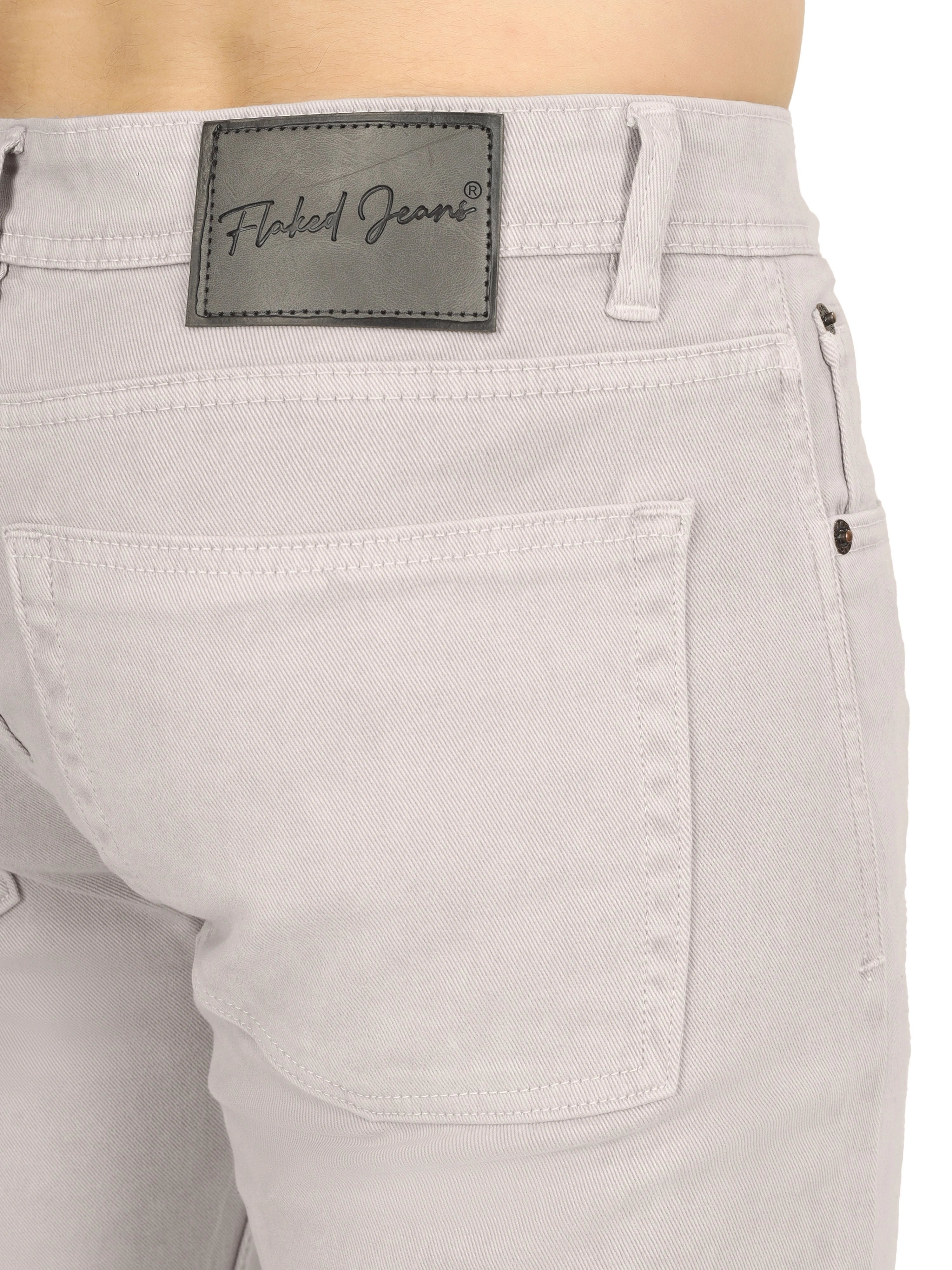 Men’s Relaxed Fit Stretchable Organic Cotton Jeans - Frost Line