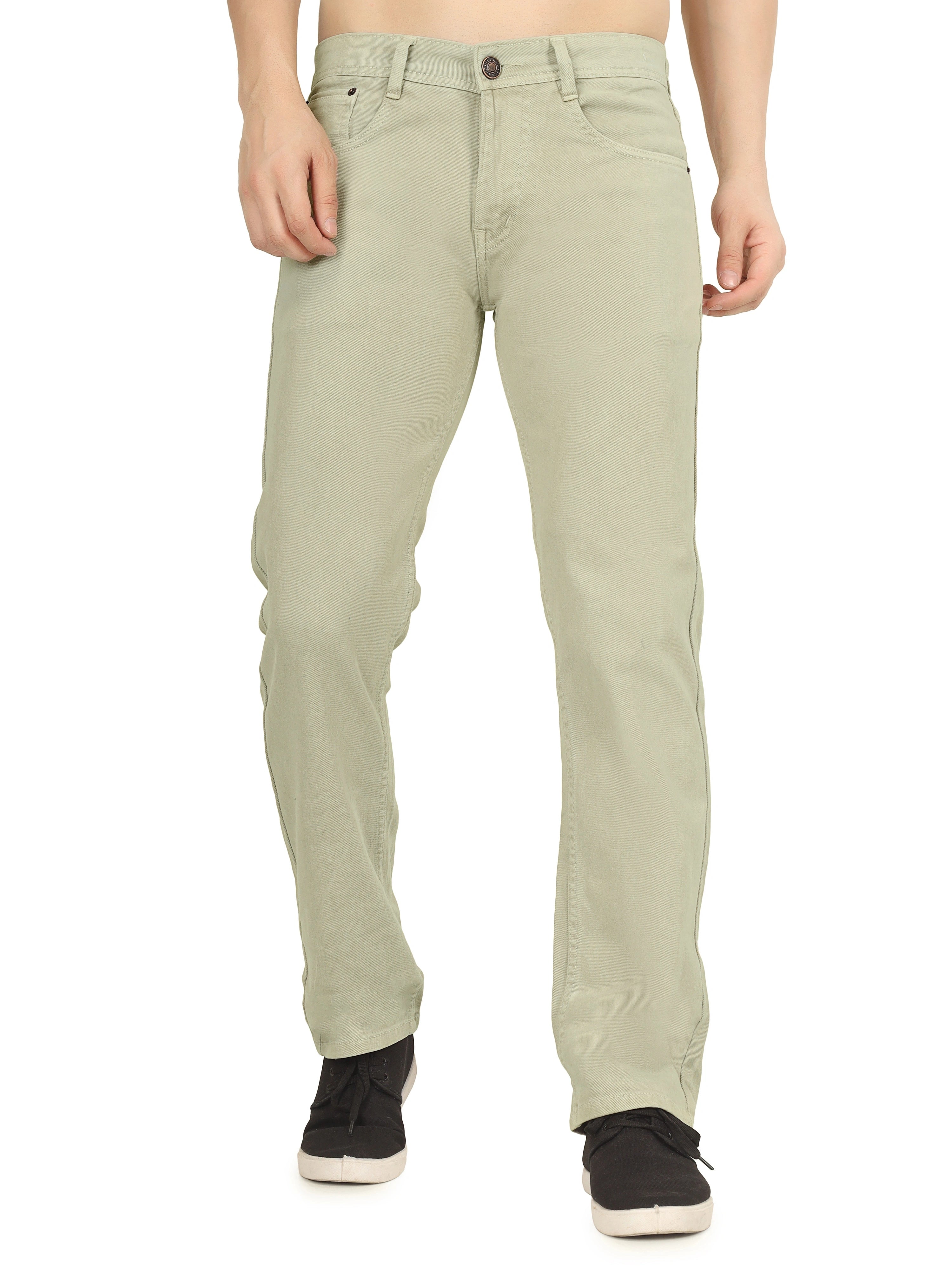 Men’s Relaxed Fit Stretchable Organic Cotton Jeans - Sage Haven