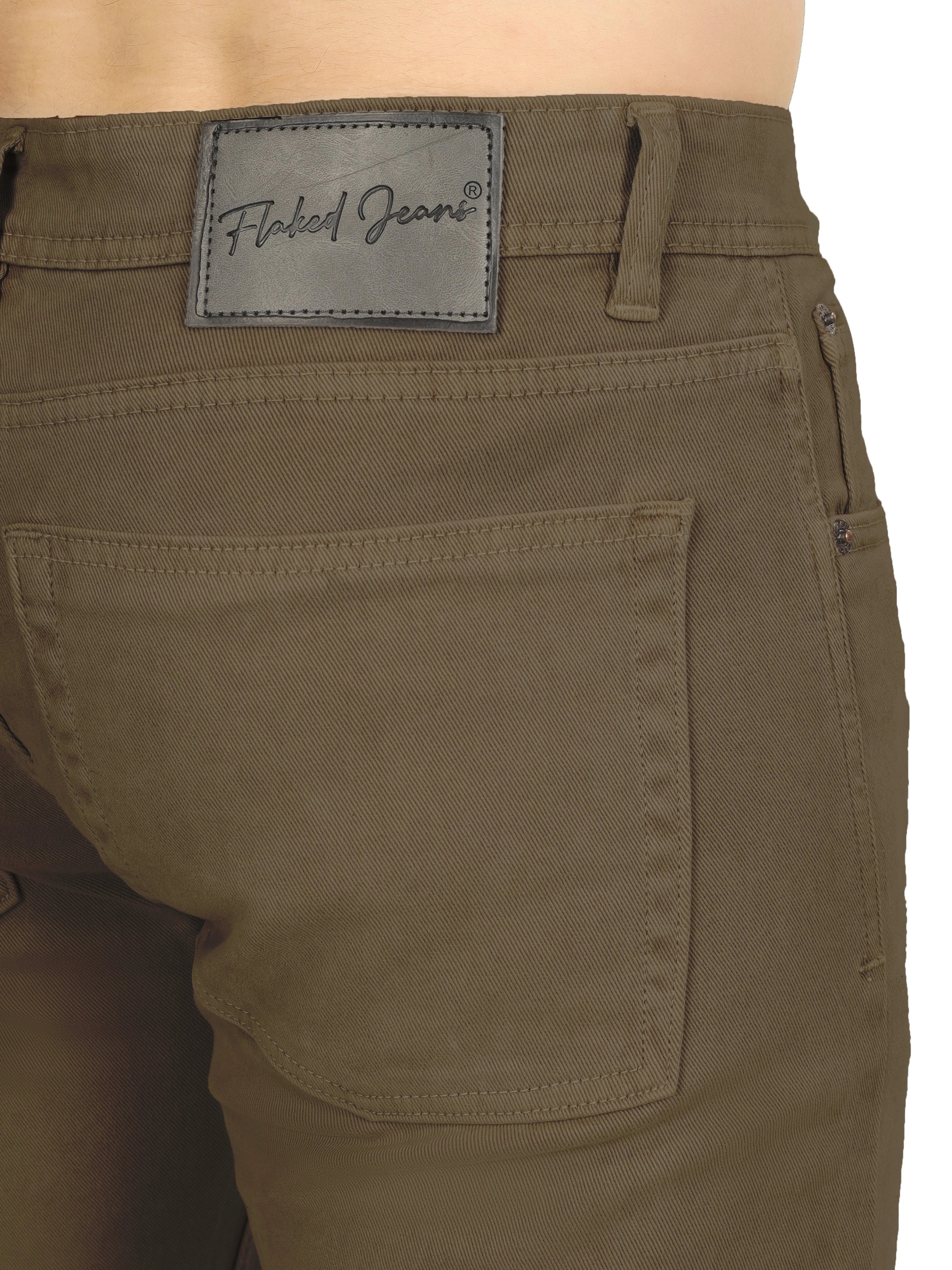 Men’s Relaxed Fit Stretchable Organic Cotton Jeans - Terrain Oak
