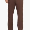 congo brown linen trouser for men