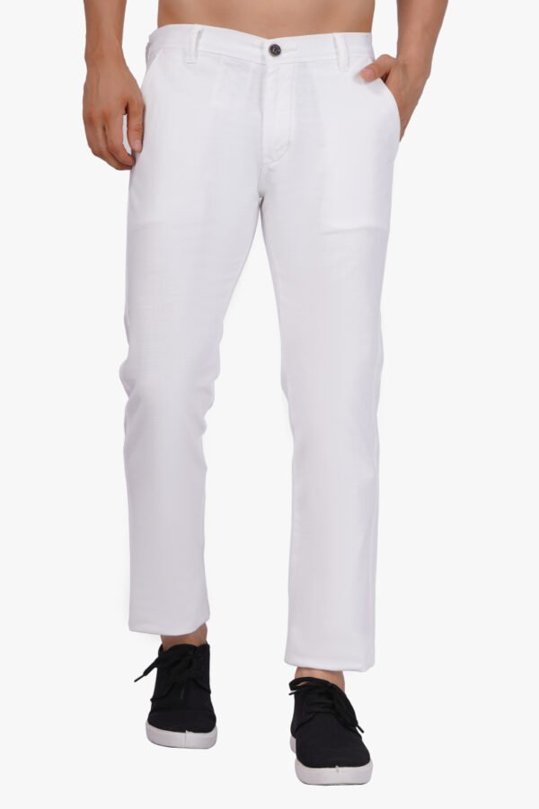 white linen trouser for men